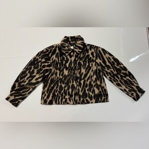 NWT Next Women’s Animal Print Shacket Size Medium